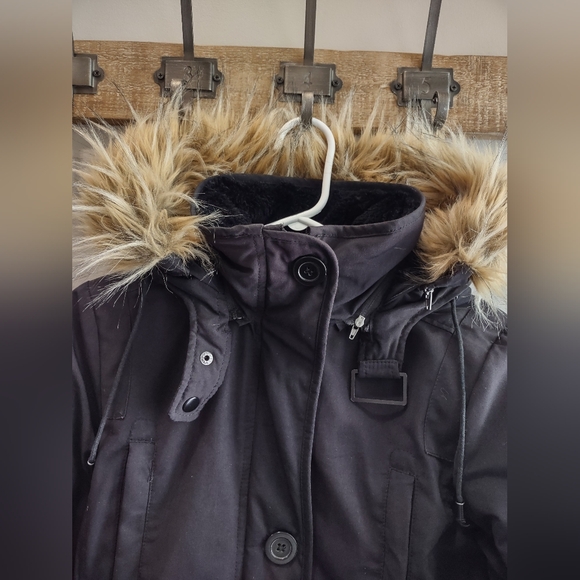 Triple Five Soul Parka 30% Down With Removable Hood In Black - Picture 3 of 10